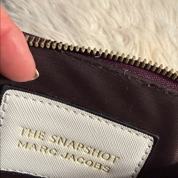 Marc Jacobs deep purple snapshot camera bag luxury gold replace crossbody chain! - Picture 8 of 12